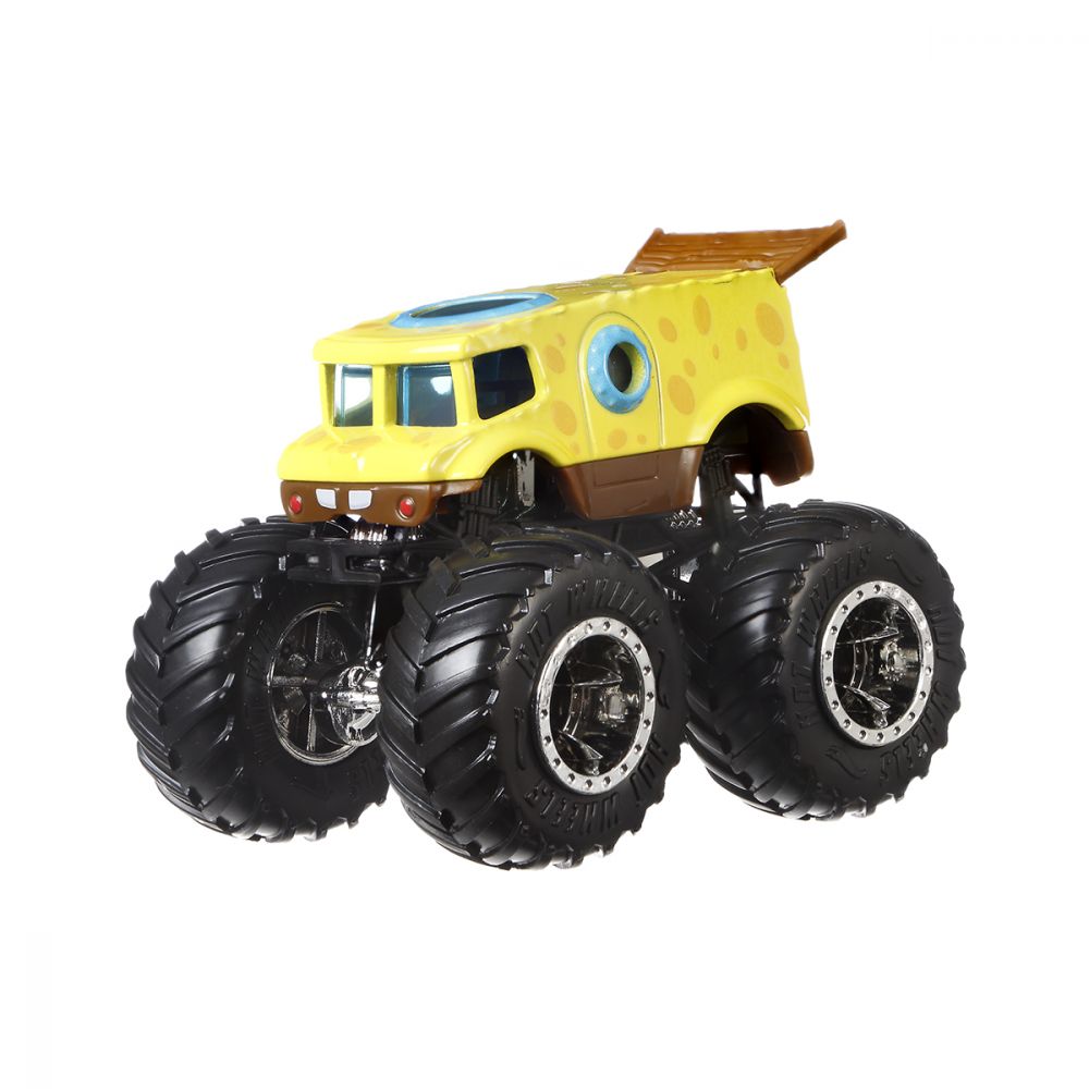 Masinuta Hot Wheels Monster Truck, SpongeBob, GJF47