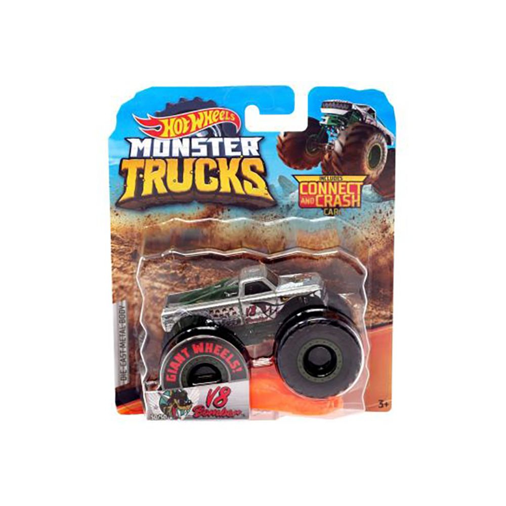 Masinuta Hot Wheels Monster Truck, V8 Bomber, GBT92