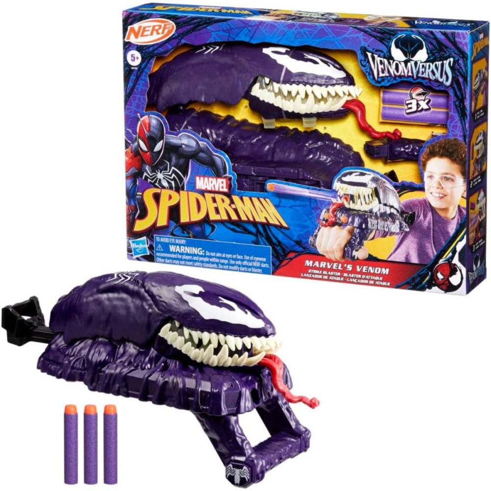 Lansator Marvel, SpiderMan, Venomversus Venom Strike, G0730