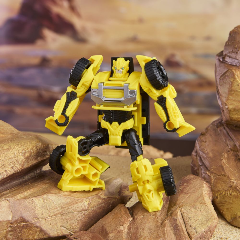Figurina transformabila, Transformers, Cyberworld, Cyber Changers, Bumblebee, G1041