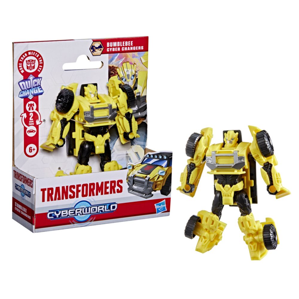 Figurina transformabila, Transformers, Cyberworld, Cyber Changers, Bumblebee, G1041