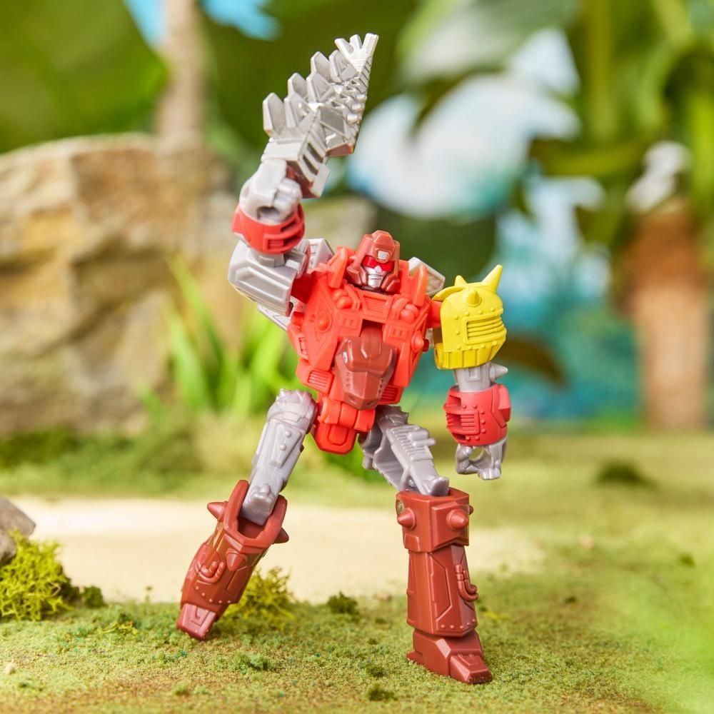 Figurina transformabila, Transformers, Cyberworld, Cyber Changers, Dinobot Snarl, G1042