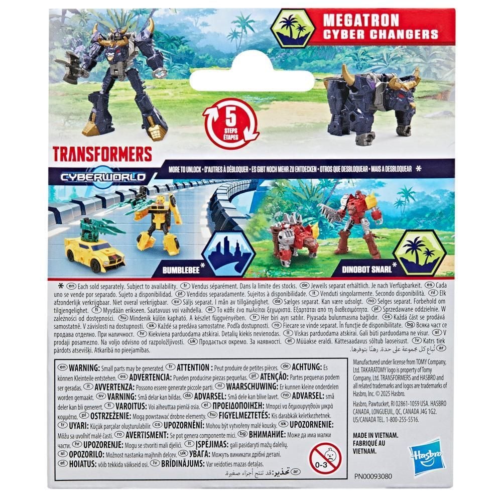 Figurina transformabila, Transformers, Cyberworld, Cyber Changers, Megatron, G1043