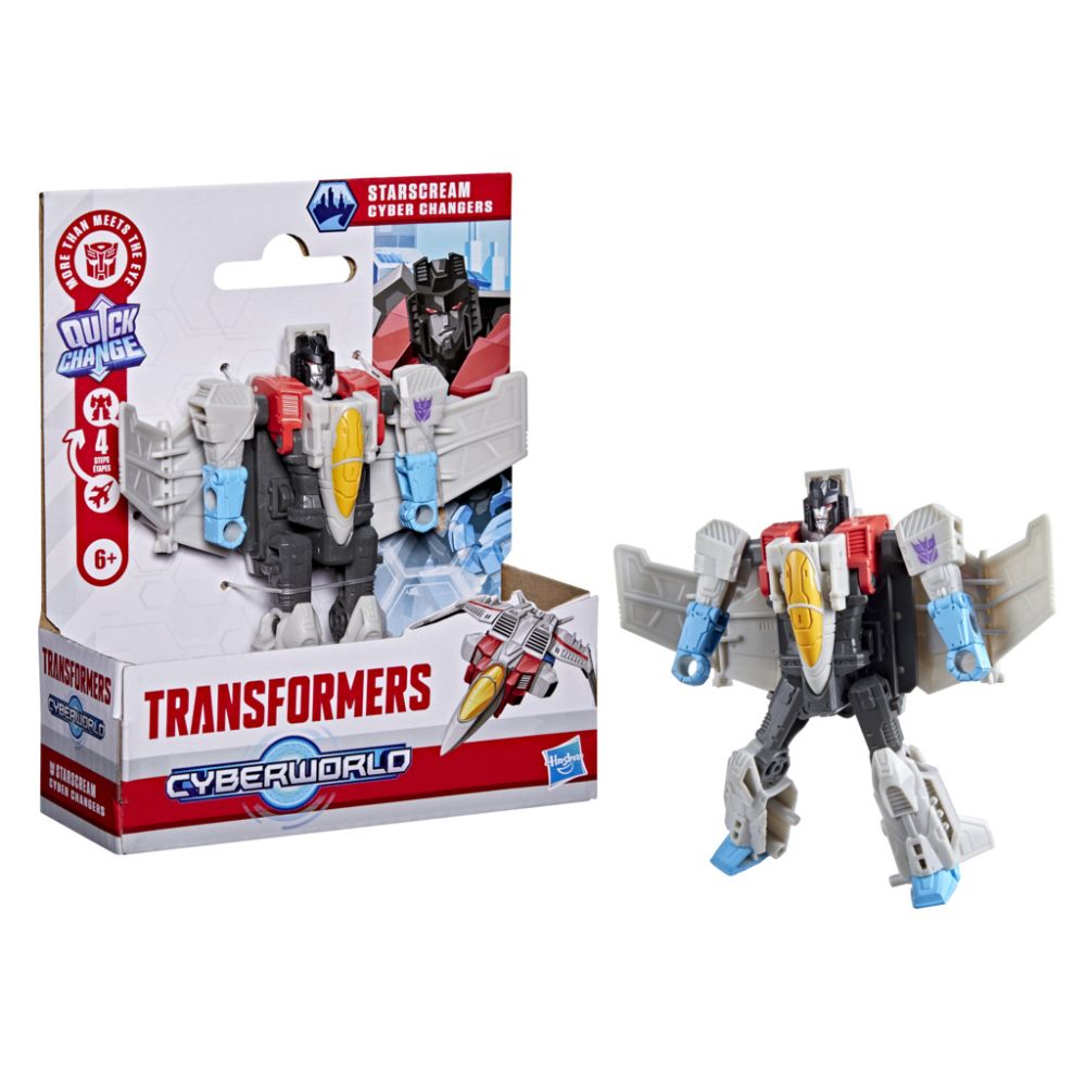 Figurina transformabila, Transformers, Cyberworld, Cyber Changers, Starscream, G1044
