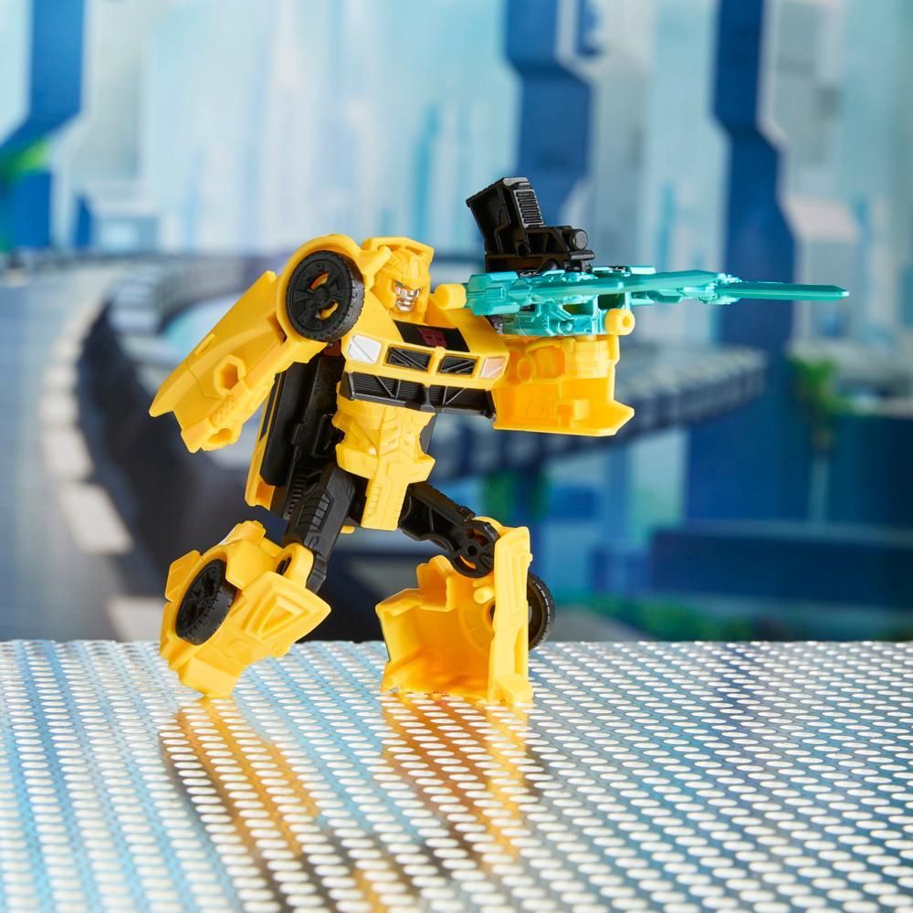 Figurina transformabila, Transformers, Cyberworld, Armored Cyber Changed, Bumblebee, G1045
