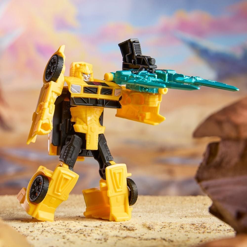 Figurina transformabila, Transformers, Cyberworld, Armored Cyber Changed, Bumblebee, G1045