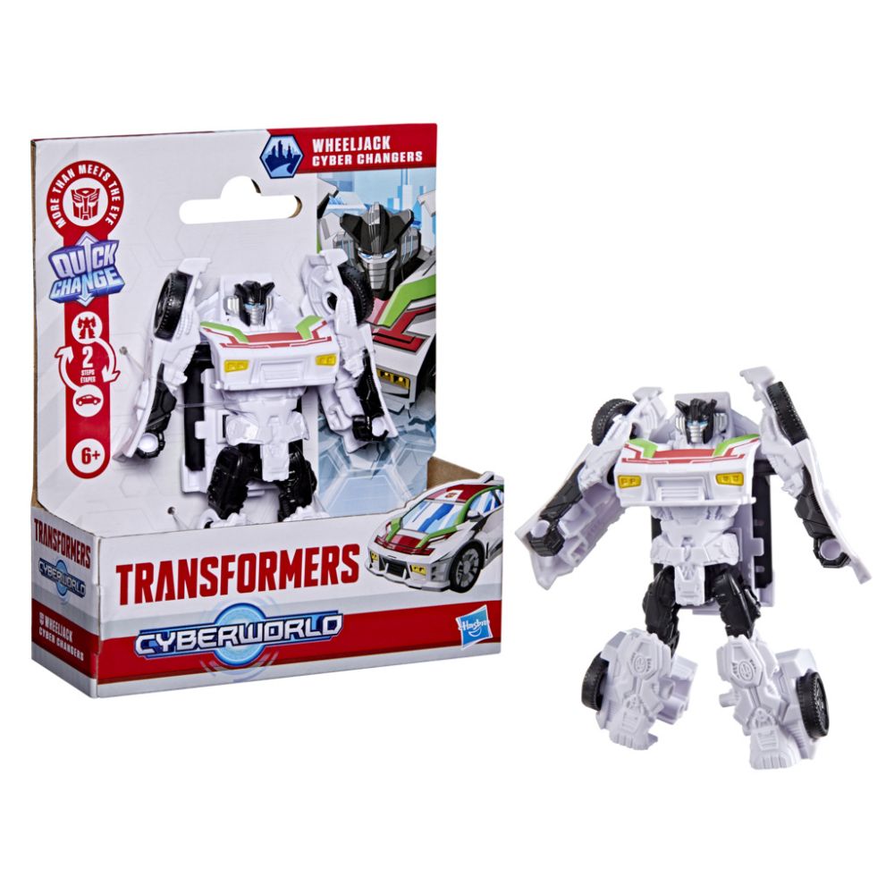 Figurina transformabila, Transformers, Cyberworld, Cyber Changers, Wheeljack, G1047