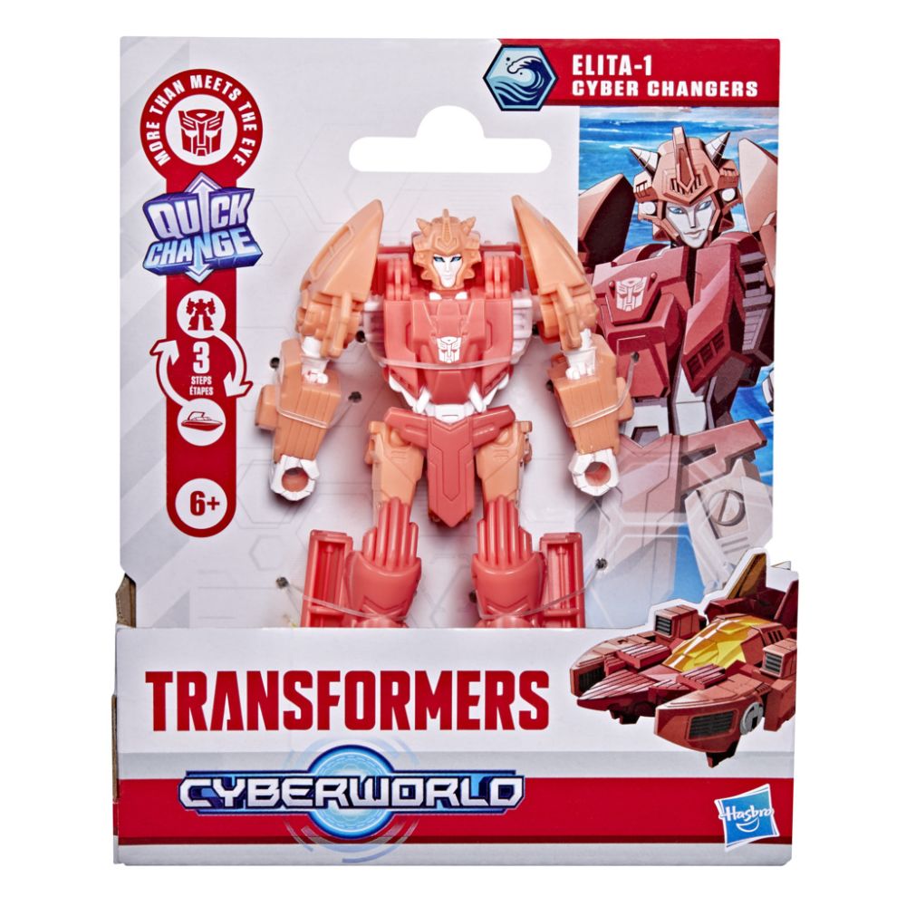 Figurina transformabila, Transformers, Cyberworld, Cyber Changers, Elita-1, G1049