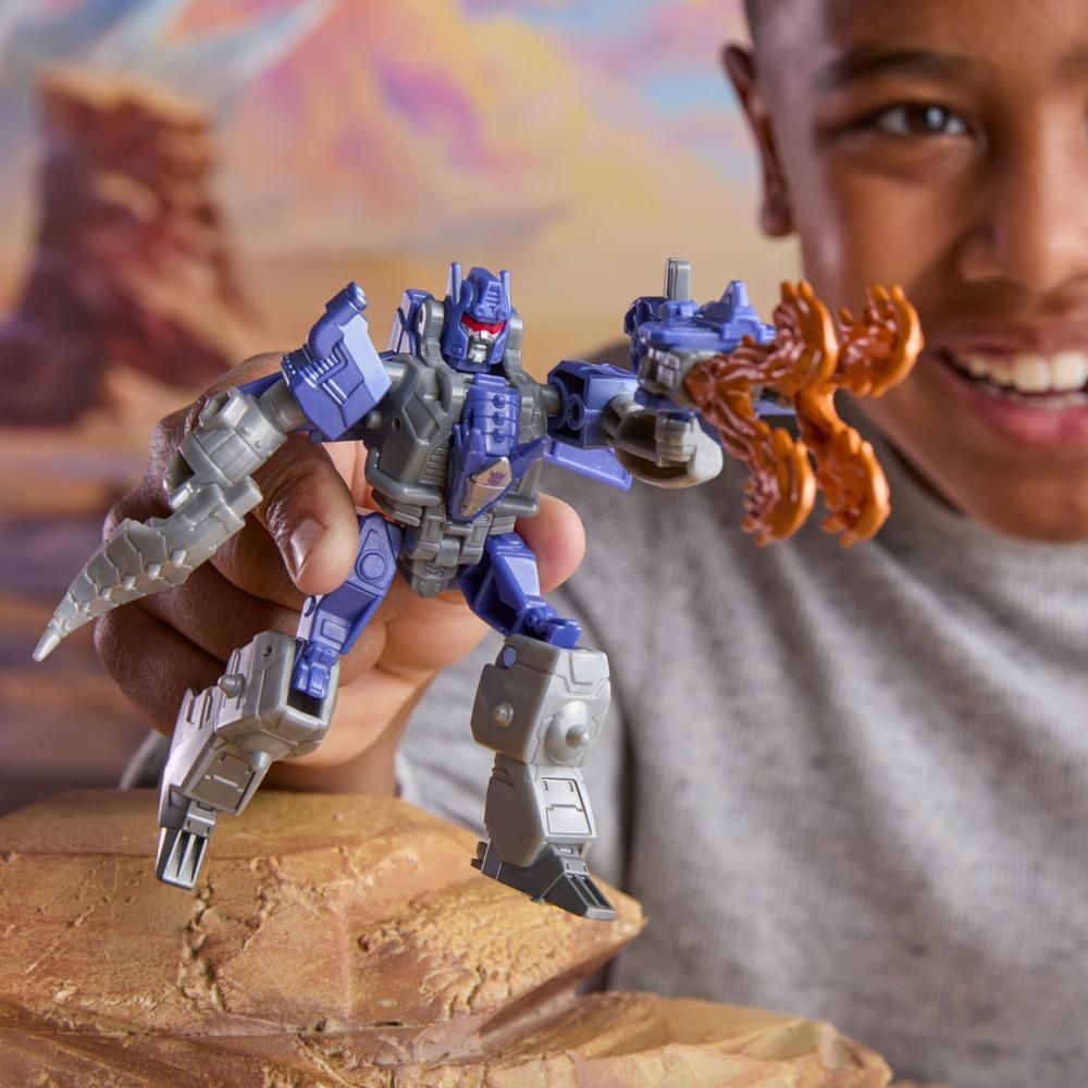 Figurina transformabila, Transformers, Cyberworld, Armored Cyber Changed, Galvatron, G1052