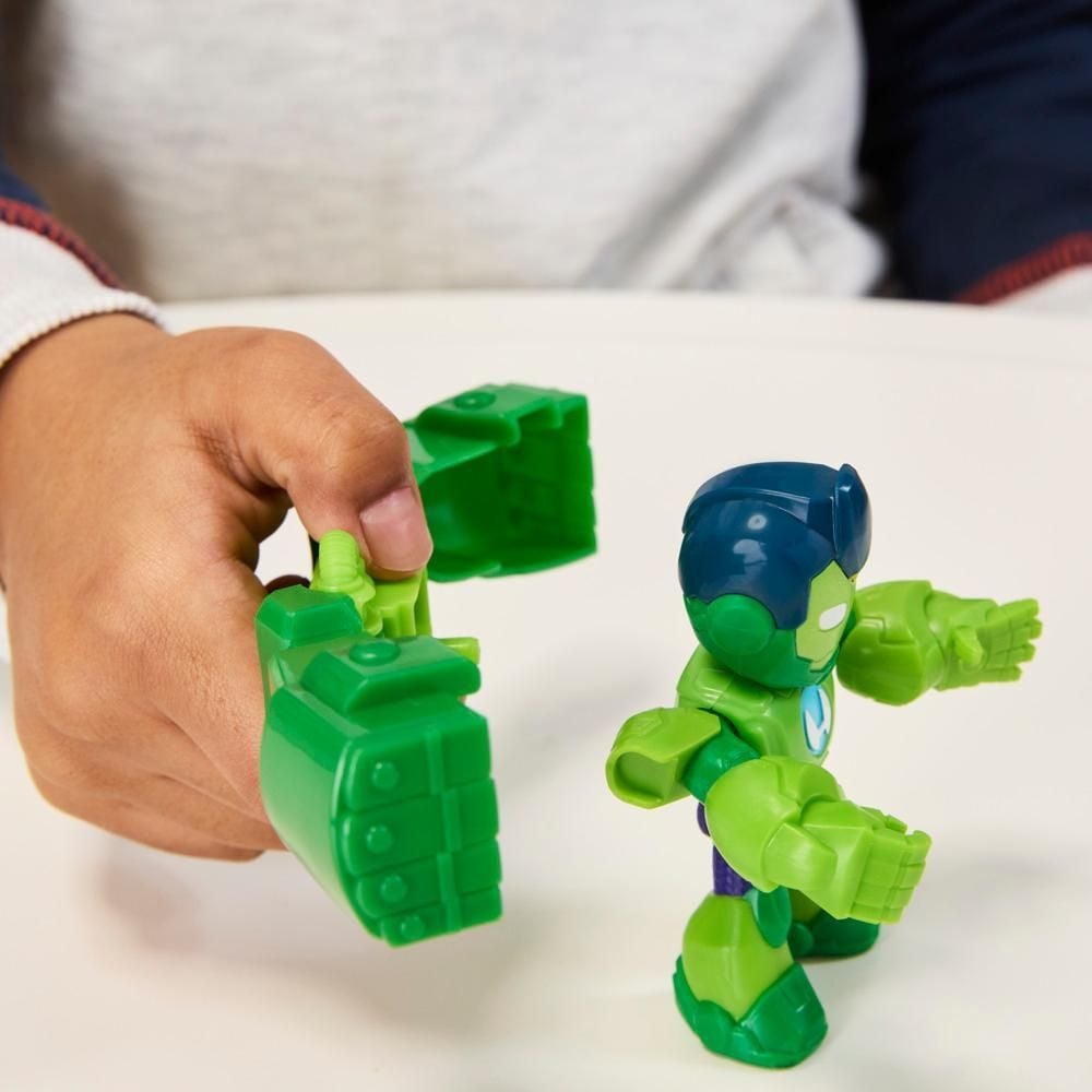 Figurina Marvel, Iron Man And His Awesome Friends, Iron Hulk, 7,6 cm, G1468
