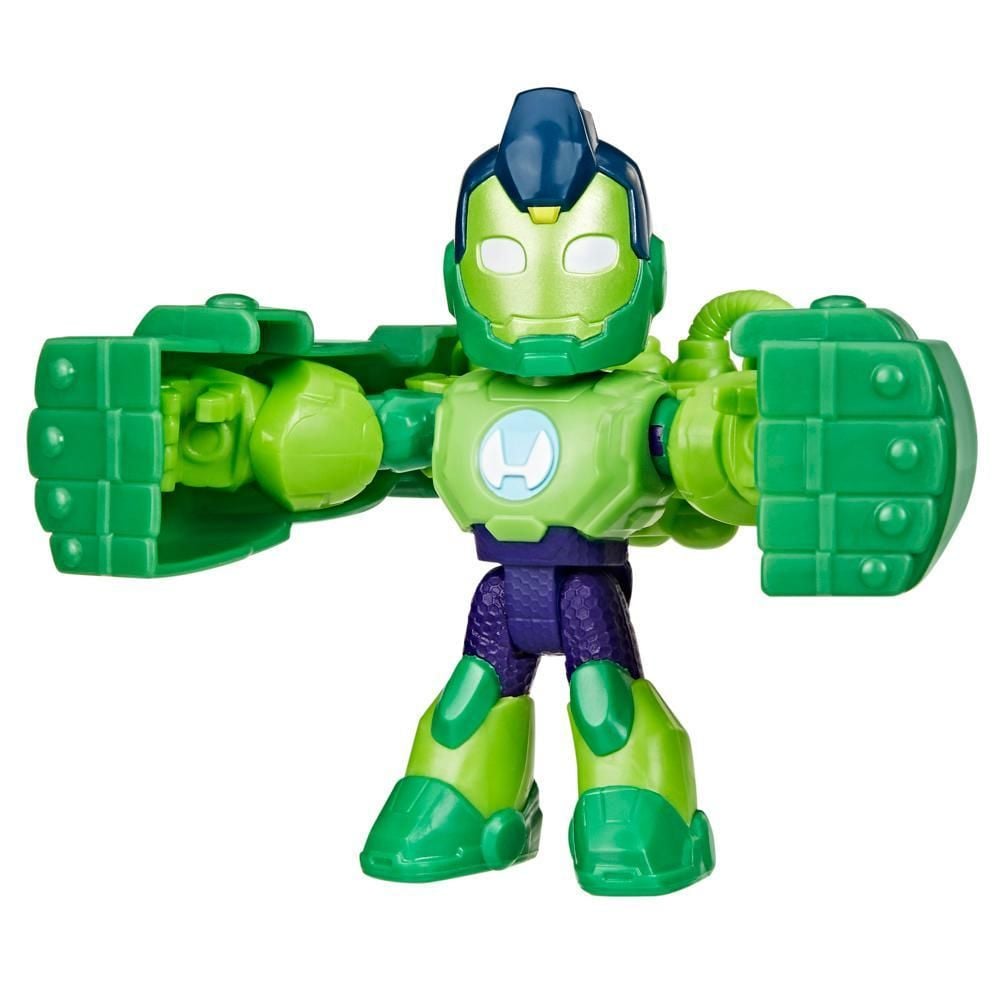 Figurina Marvel, Iron Man And His Awesome Friends, Iron Hulk, 7,6 cm, G1468