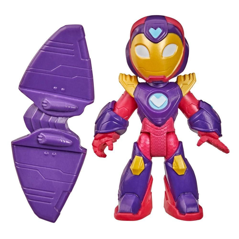 Figurina Marvel, Iron Man And His Awesome Friends, Ironheart, 7,6 cm, G1469