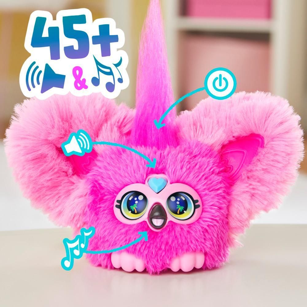 Jucarie de plus interactiva, Furby Furblets, Flo-Flo, G1699