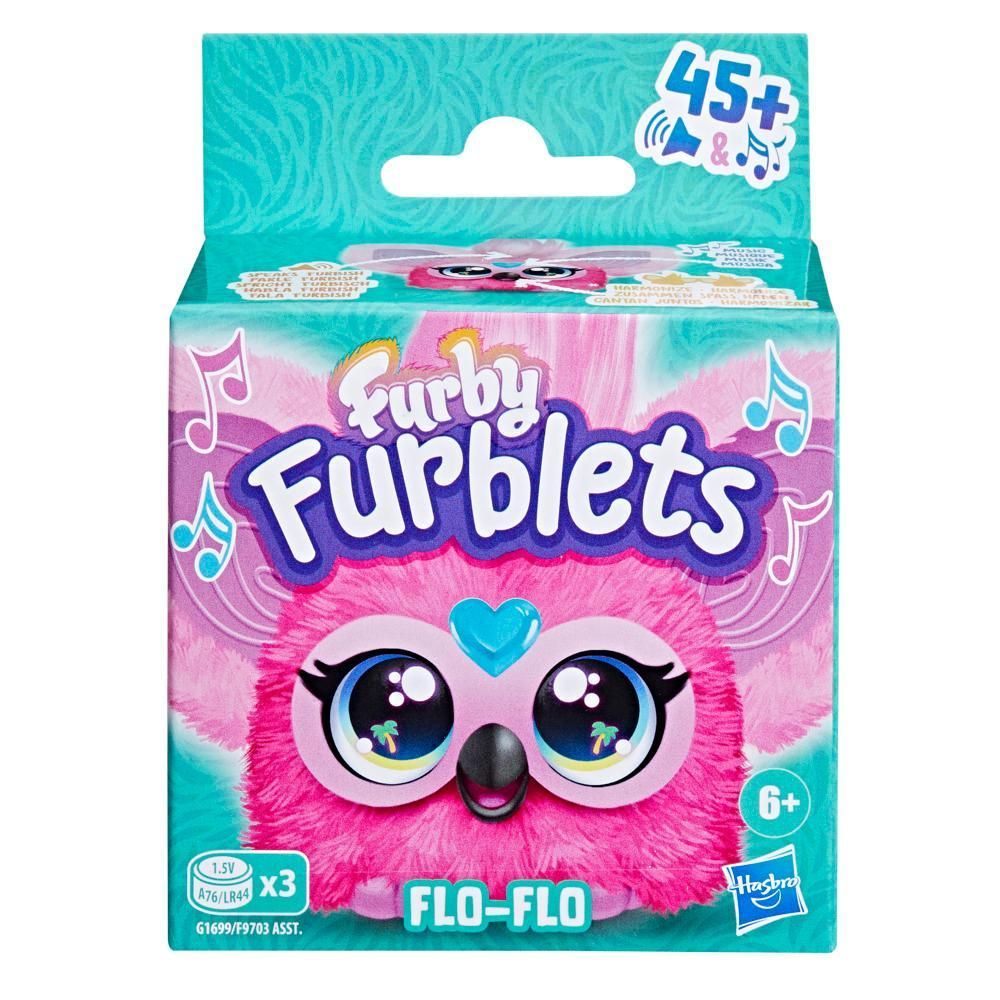 Jucarie de plus interactiva, Furby Furblets, Flo-Flo, G1699