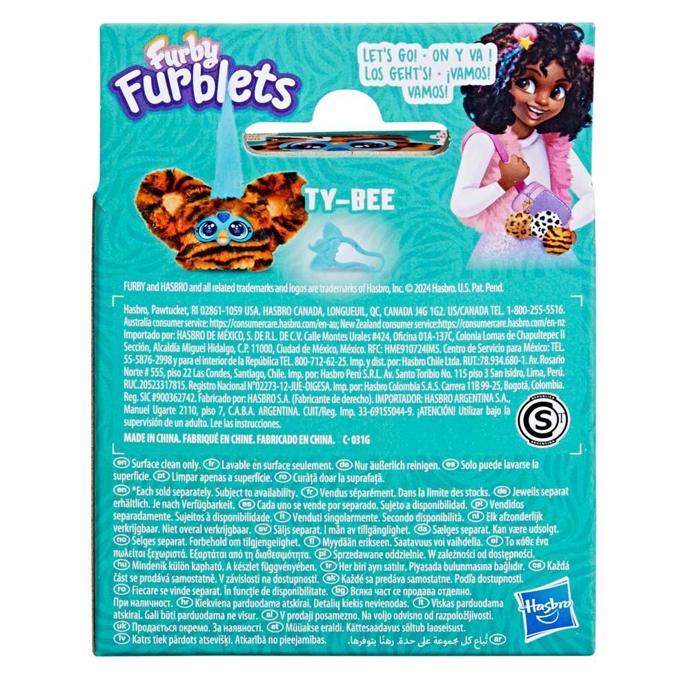 Jucarie de plus interactiva, Furby Furblets, Ty-Bee, G1700