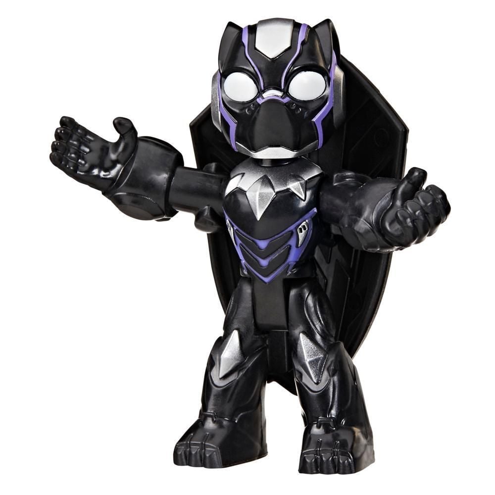 Figurina Marvel, Iron Man And His Awesome Friends, Black Panther, 7,6 cm, G1773