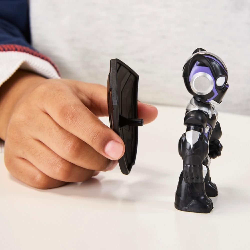 Figurina Marvel, Iron Man And His Awesome Friends, Black Panther, 7,6 cm, G1773