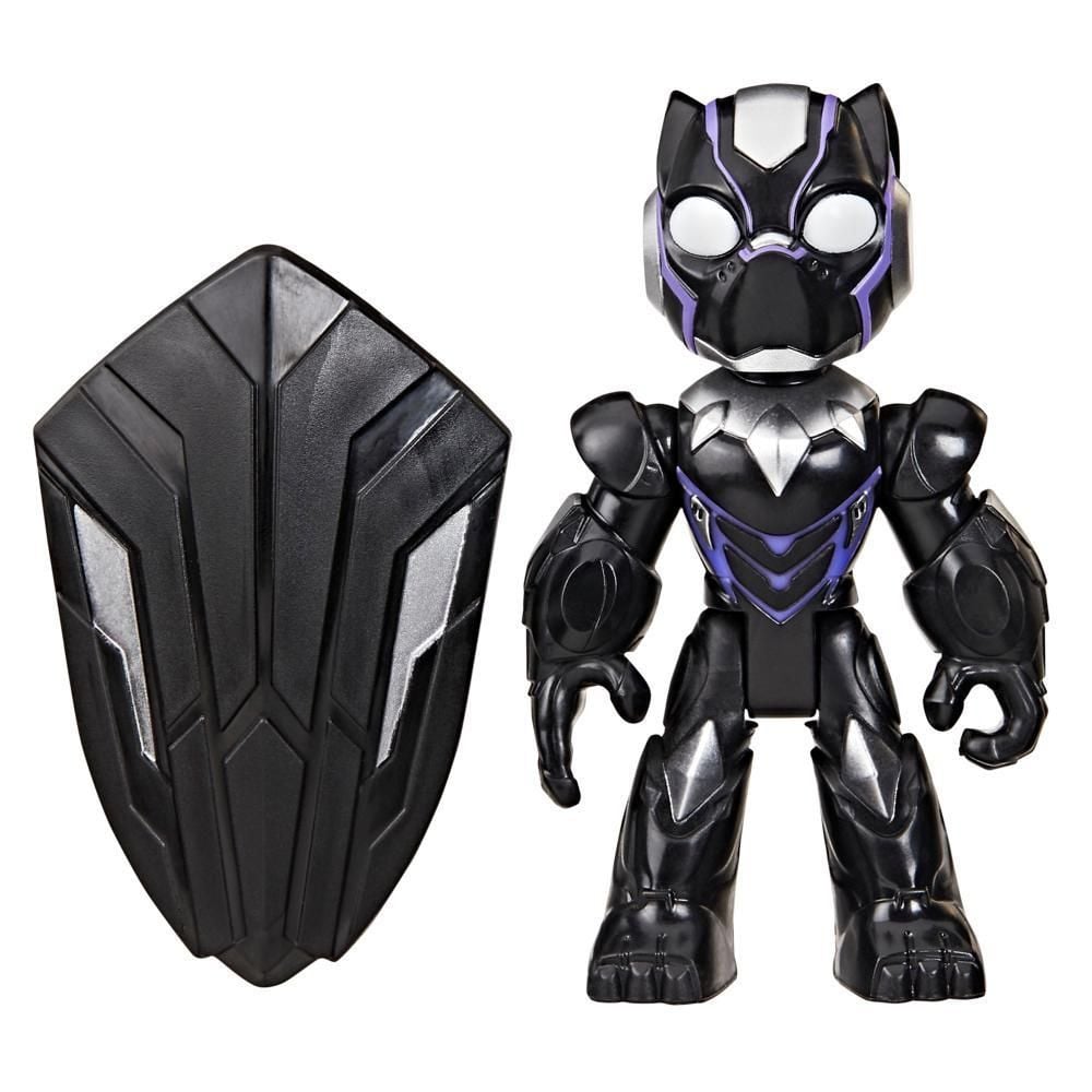 Figurina Marvel, Iron Man And His Awesome Friends, Black Panther, 7,6 cm, G1773