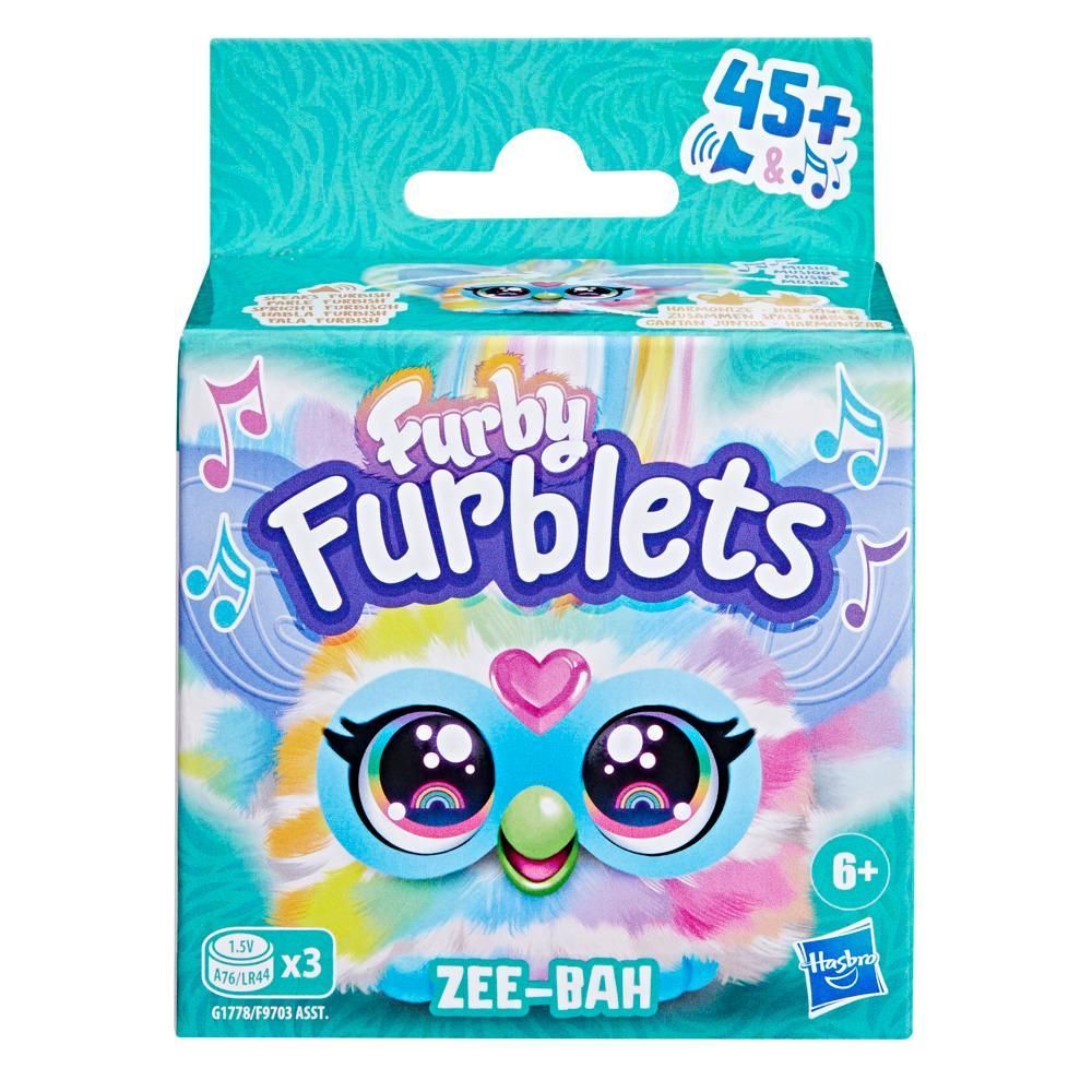 Jucarie de plus interactiva, Furby Furblets, Zee-Bah, G1778