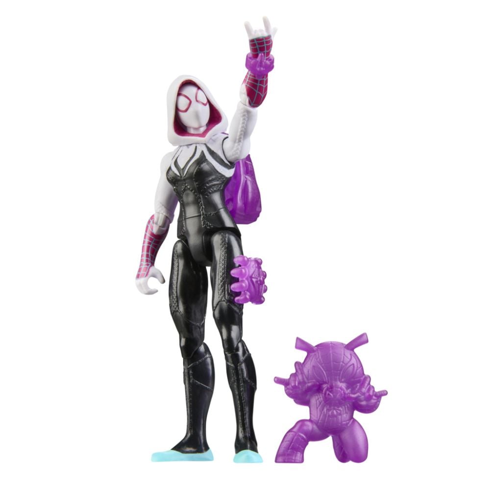 Figurina cu accesorii, Marvel Spider-Man, ActionVerse, Ghost-Spider, G2854