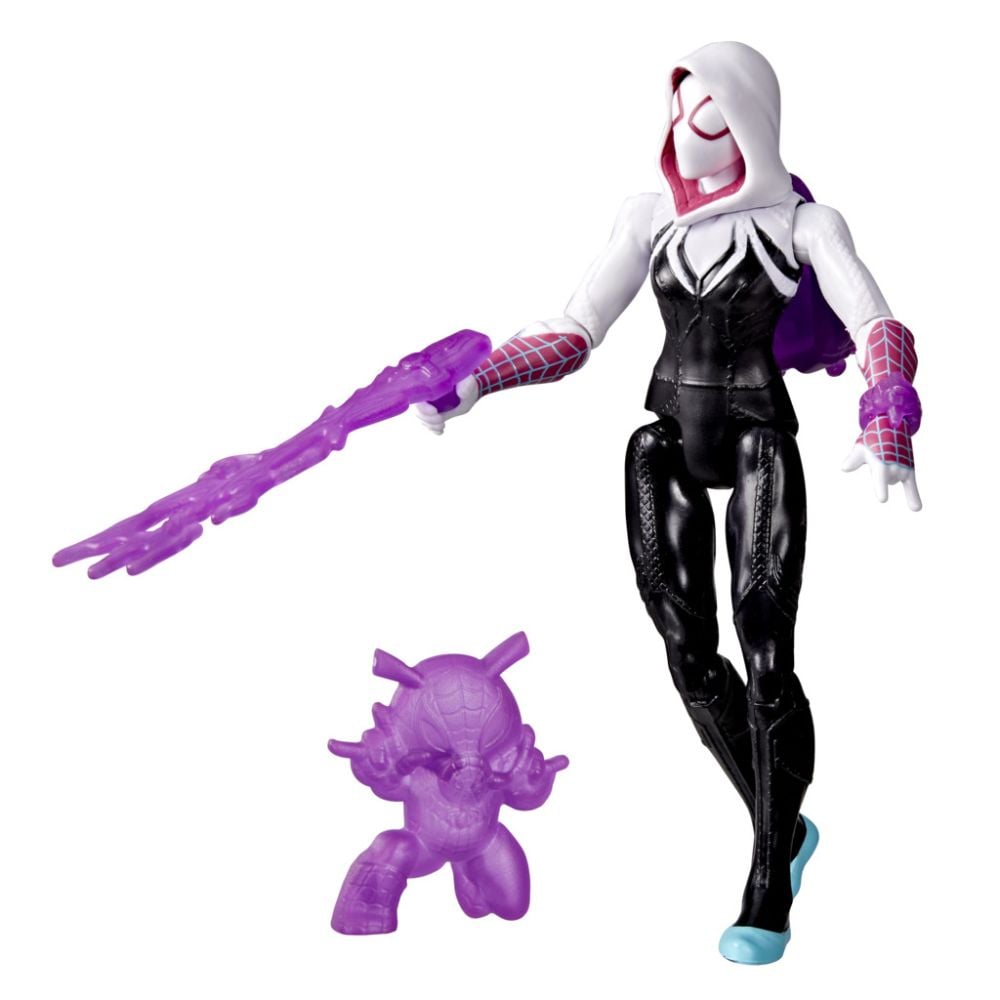 Figurina cu accesorii, Marvel Spider-Man, ActionVerse, Ghost-Spider, G2854