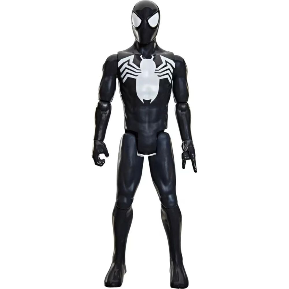 Figurina articulata, Marvel, Spider-Man Titan Series, Black Suit Spider-Man, G2860