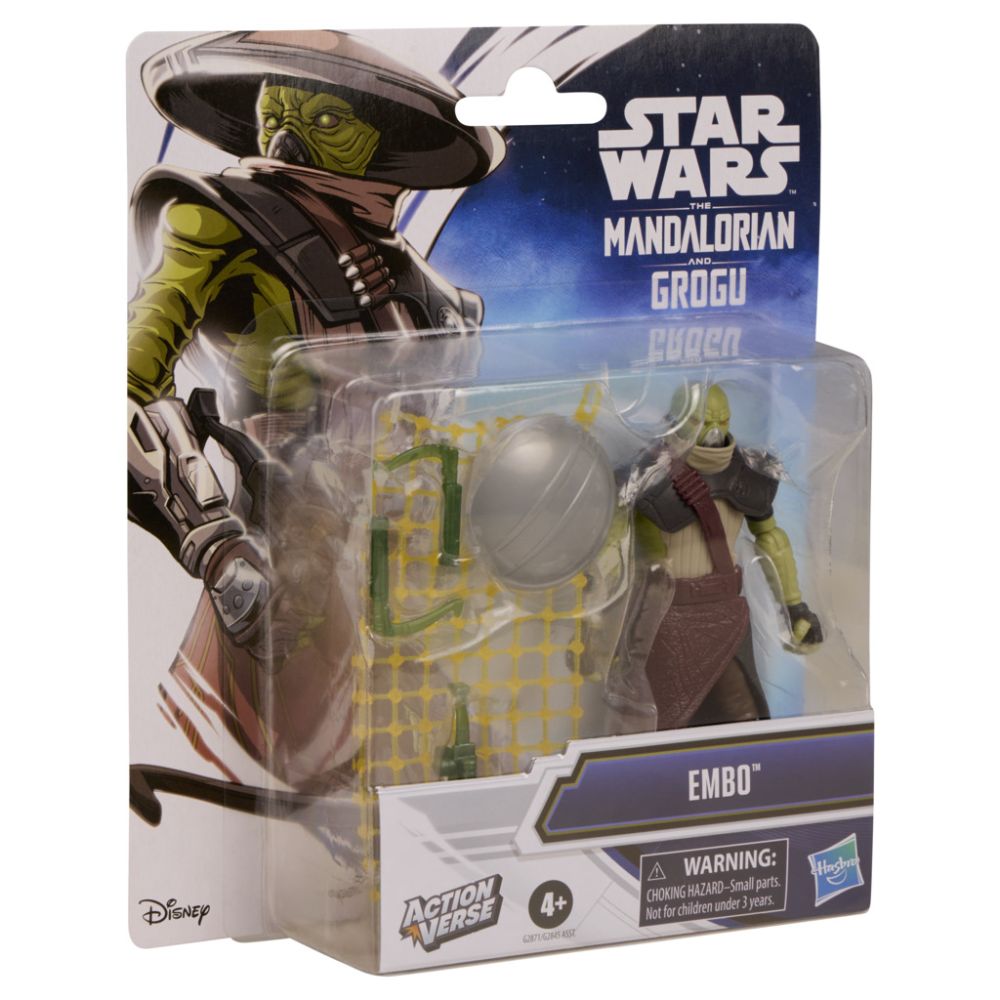 Figurina cu accesorii, Star Wars, ActionVerse, Embo, G2871