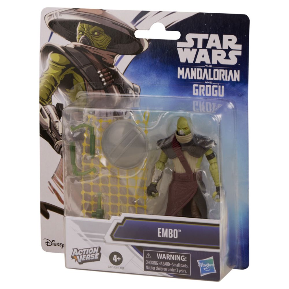 Figurina cu accesorii, Star Wars, ActionVerse, Embo, G2871