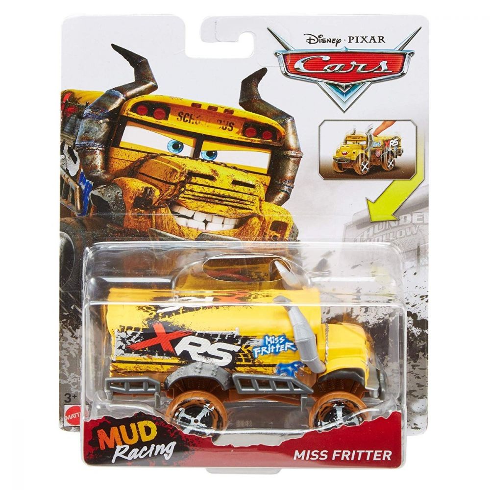 Masinuta Disney Cars XRS Mud Racing Maxi, Miss Fritter GBJ46
