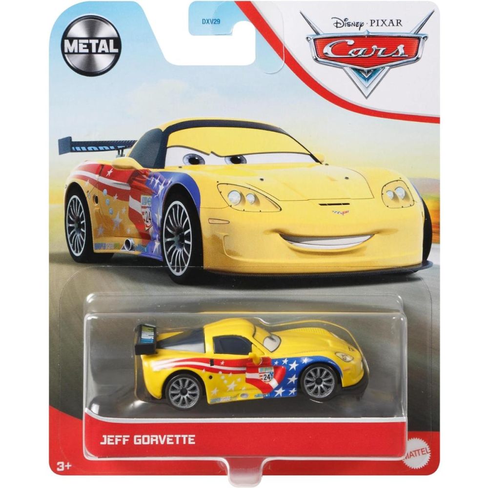 Masinuta din metal, Disney Cars, Jeff Gorvette, GBY03 | Noriel