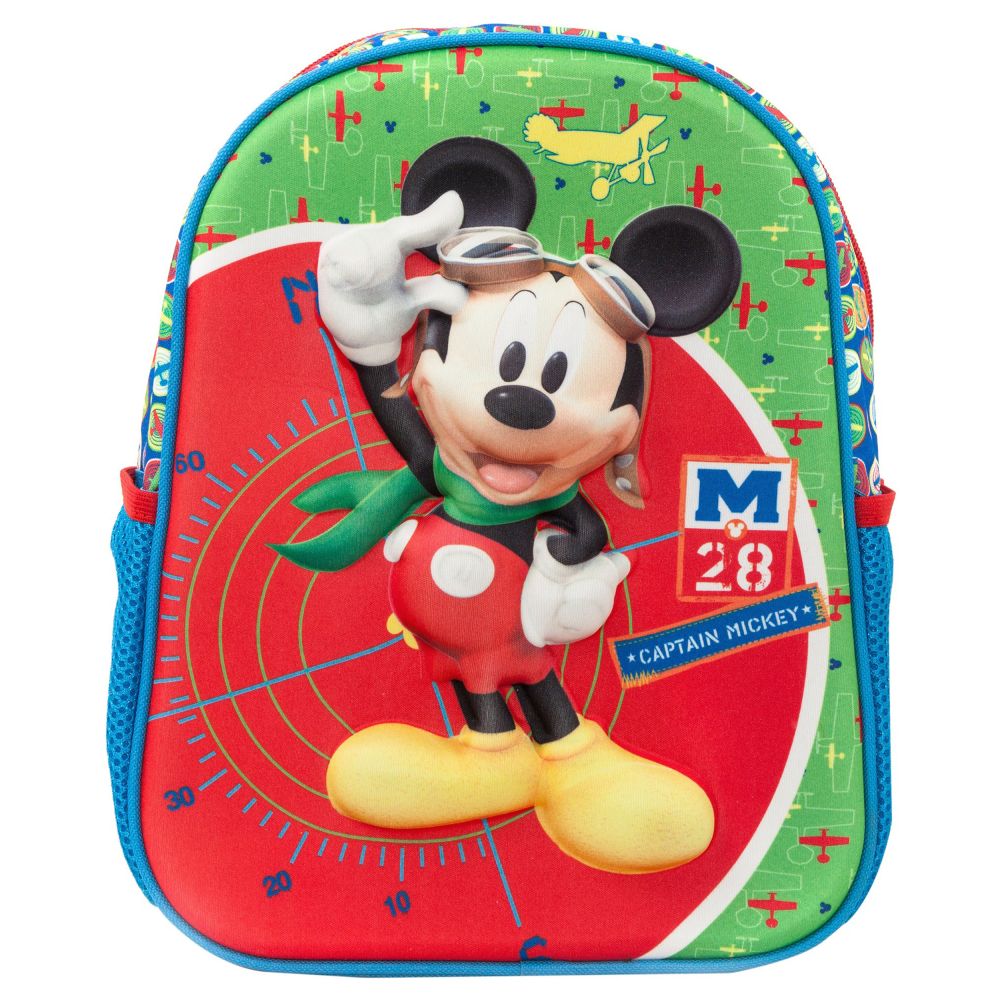 Ghiozdan 3D Mickey Mouse, 30 cm