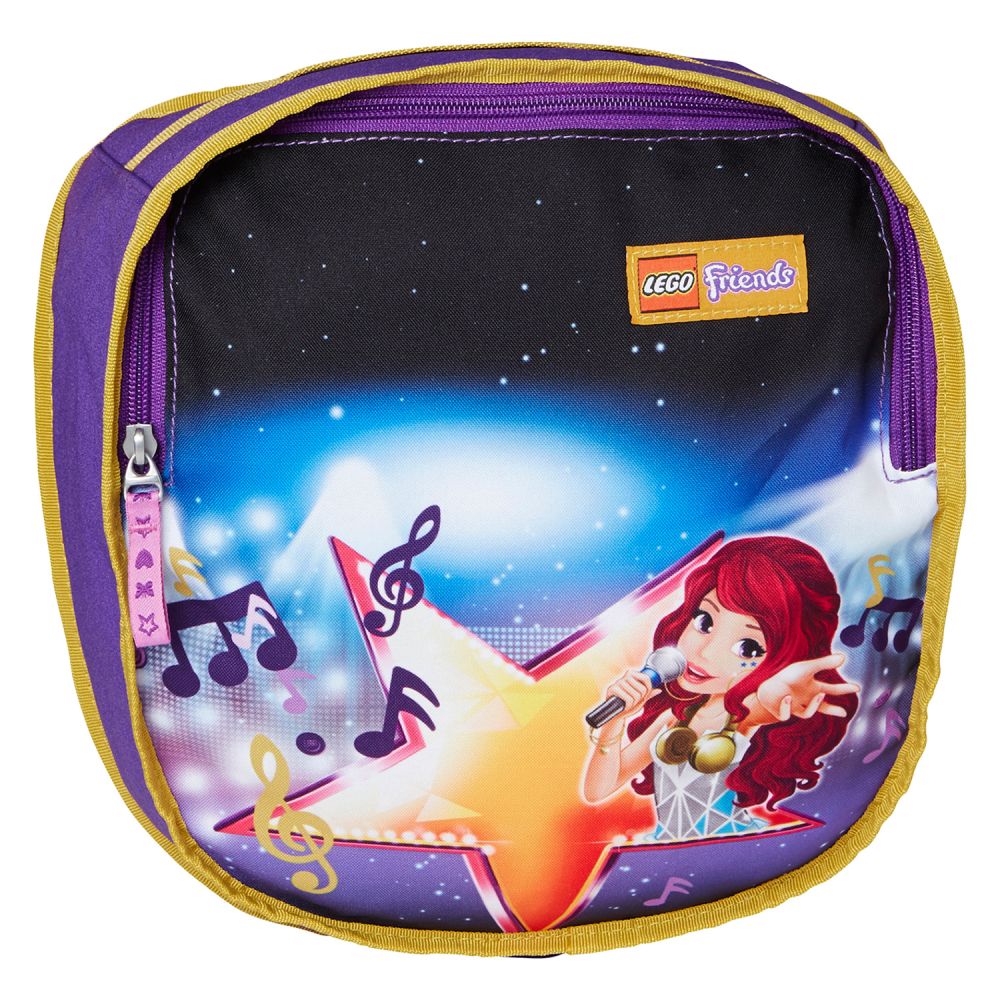 Ghiozdan LEGO Friends Pop Star cu geanta sport detasabila, 41 cm