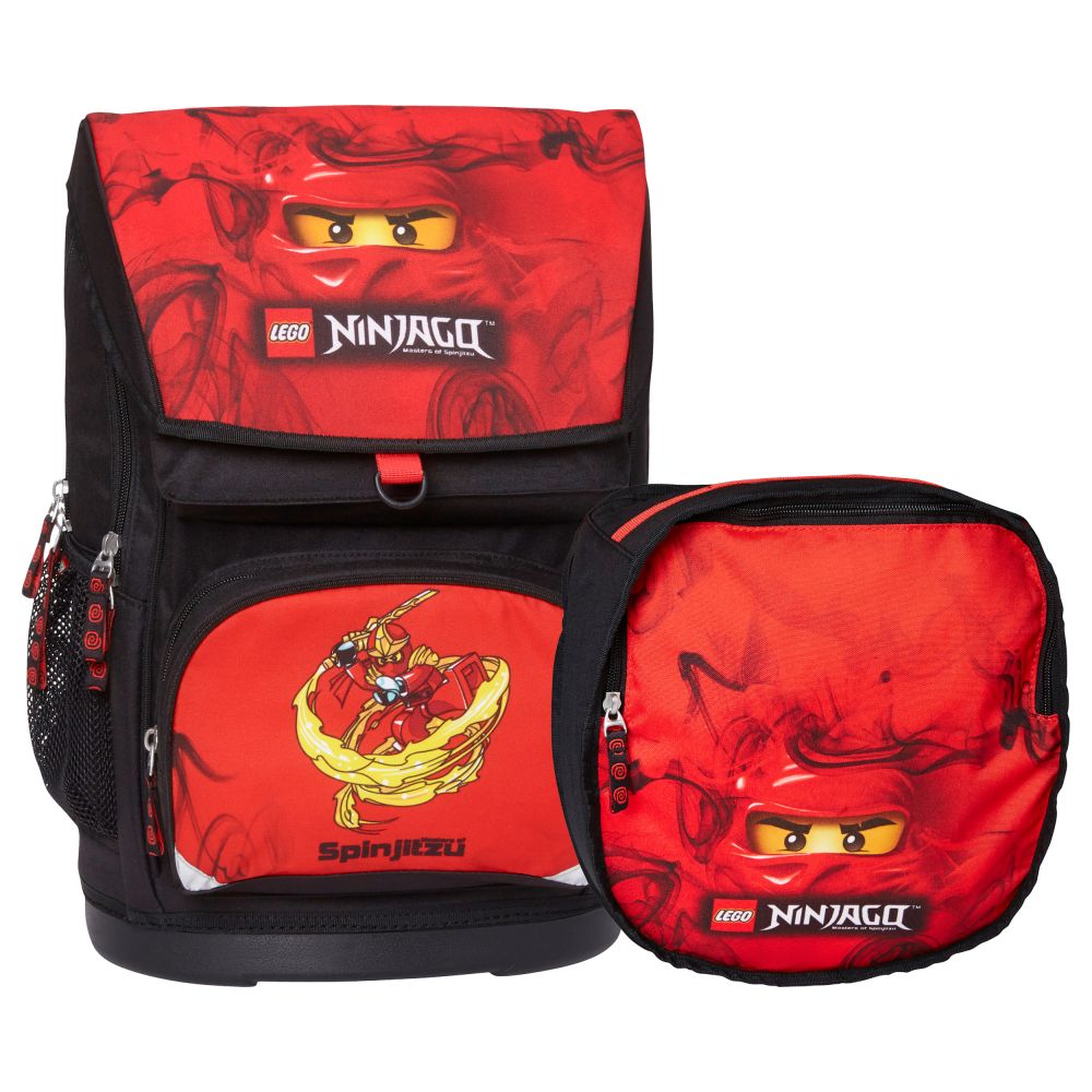Ghiozdan LEGO Ninjago Kai cu geanta sport detasabila, 41 cm