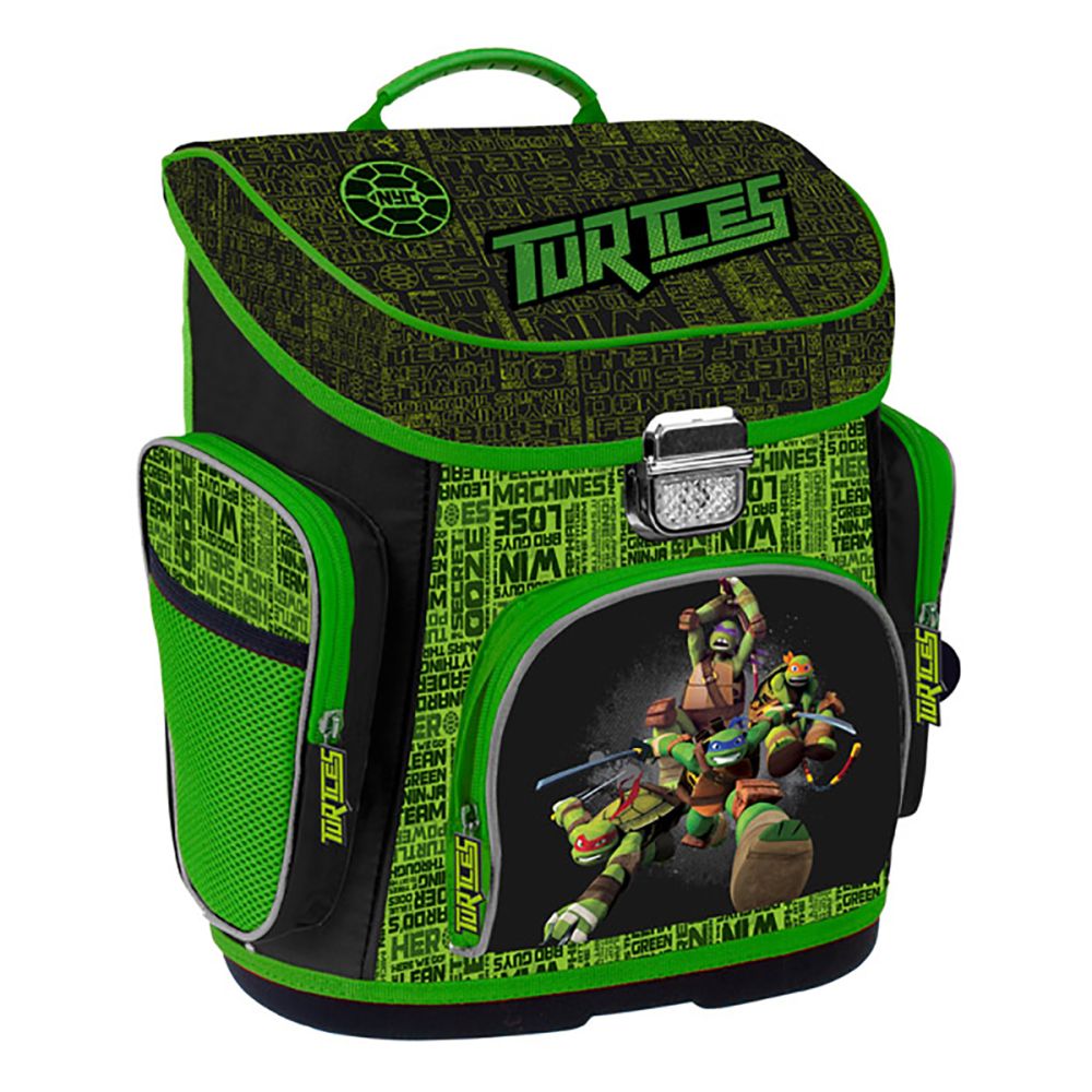 Ghiozdan scoala - Ninja Turtles, 37 cm
