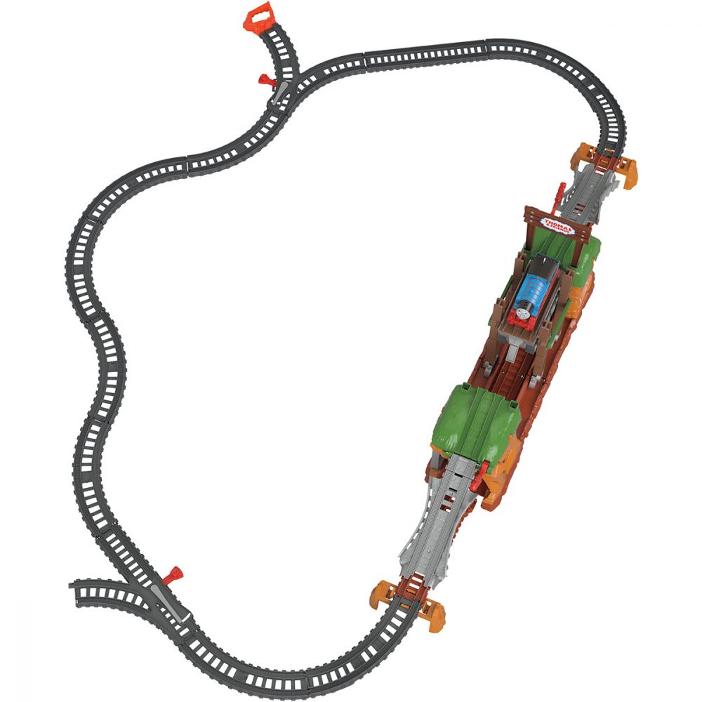 Set de joaca motorizat Thomas and Friends, Traverseaza podul