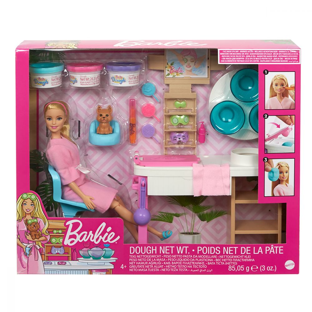 Set de joaca Barbie, O zi la salonul de spa