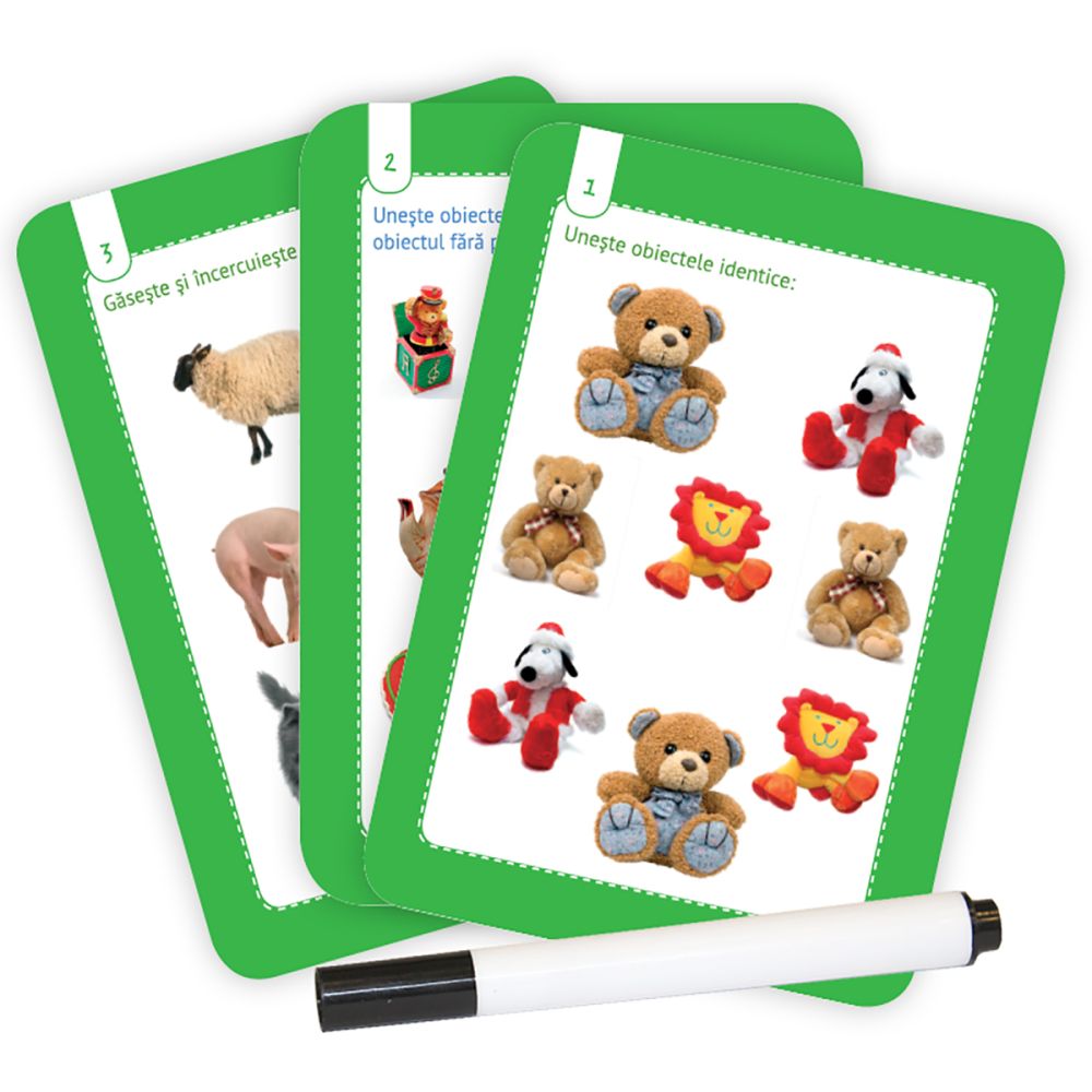 Editura Gama, Scrie si sterge Junior Plus, Gandire matematica 3-5 ani