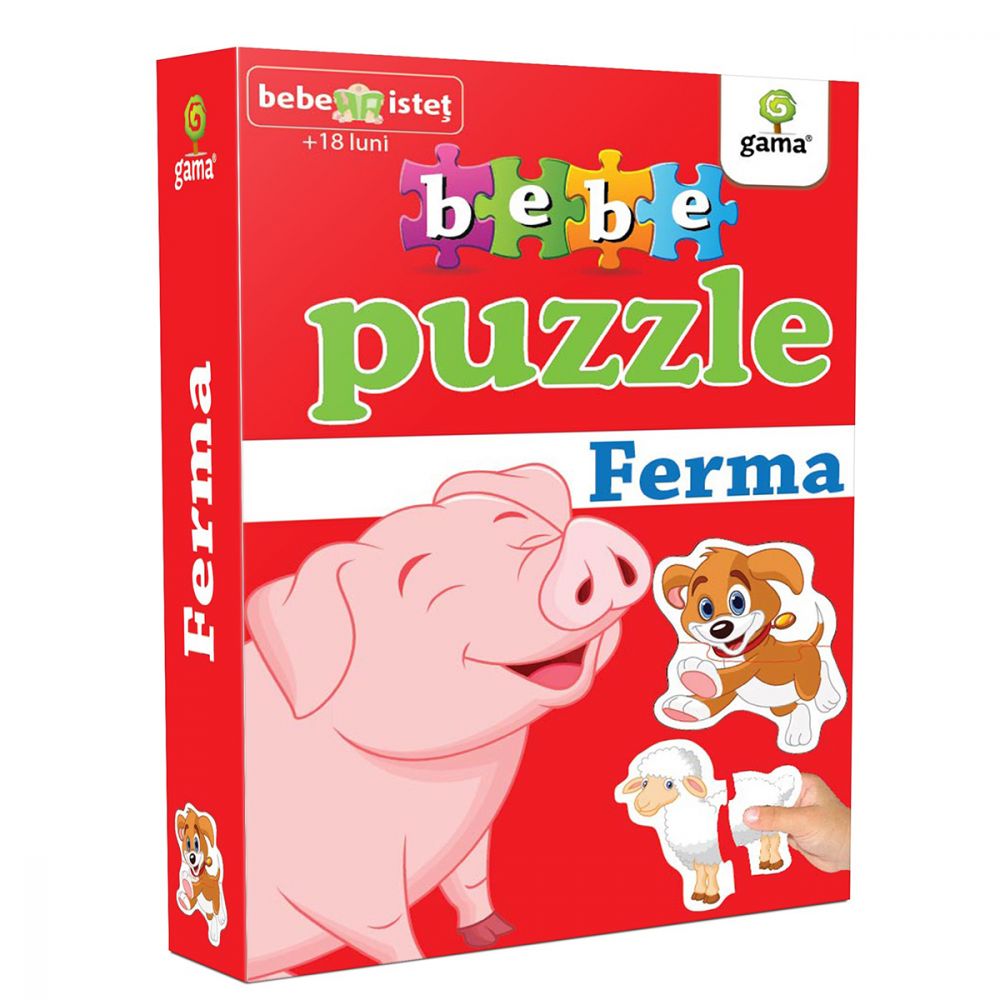 Editura Gama, Bebe Puzzle, Ferma