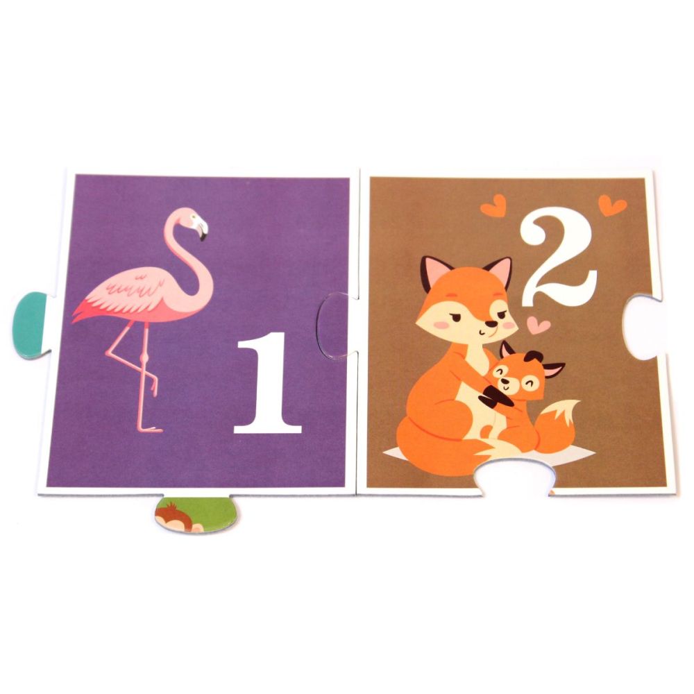 Numere, puzzle de podea 