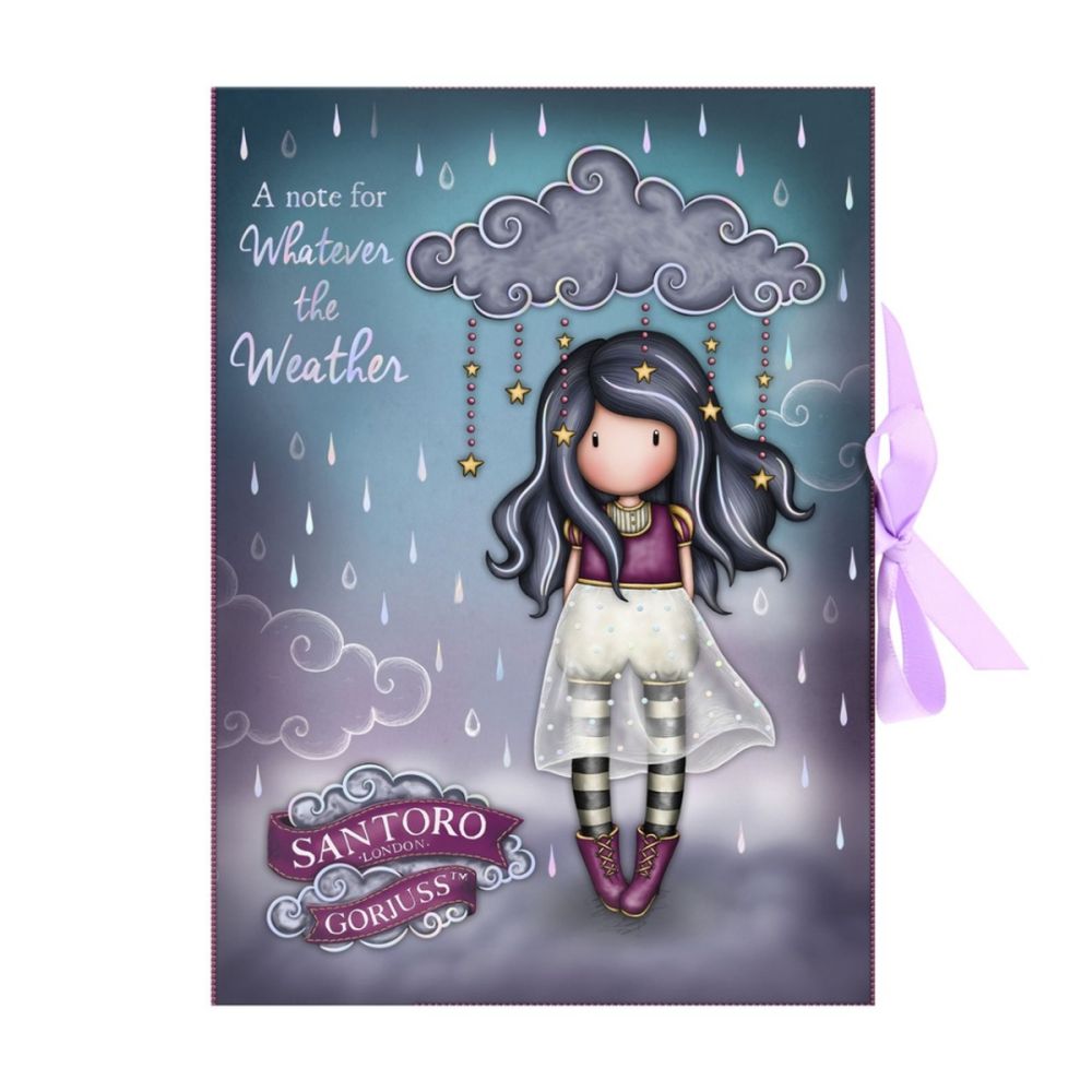 Set 8 felicitari cu plic, Gorjuss, Little Storm Cloud