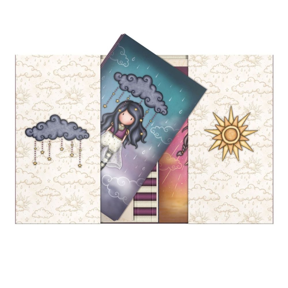 Set 8 felicitari cu plic, Gorjuss, Little Storm Cloud