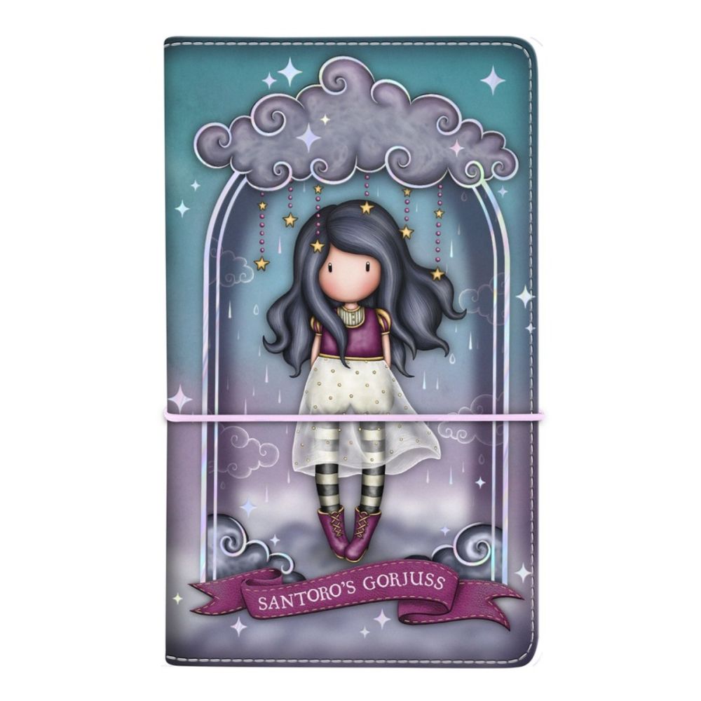 Agenda cu inchidere elastica Gorjuss, Little Storm Cloud, 128 file
