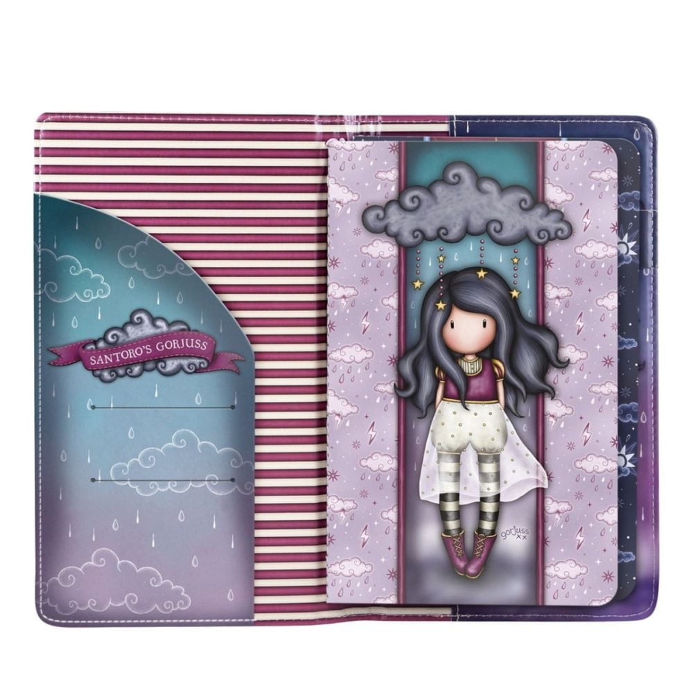 Agenda cu inchidere elastica Gorjuss, Little Storm Cloud, 128 file