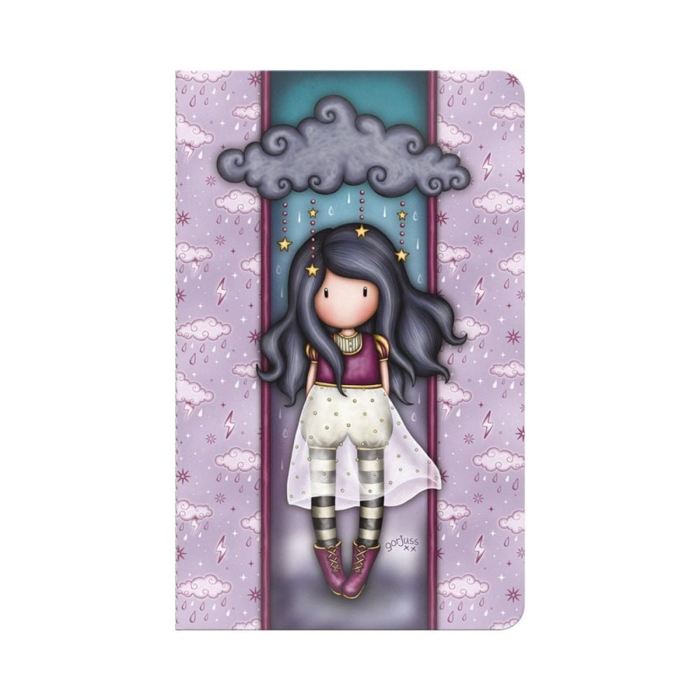Agenda cu inchidere elastica Gorjuss, Little Storm Cloud, 128 file