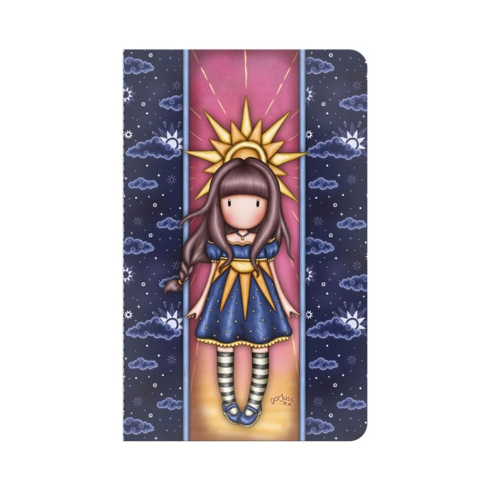 Agenda cu inchidere elastica Gorjuss, Little Storm Cloud, 128 file