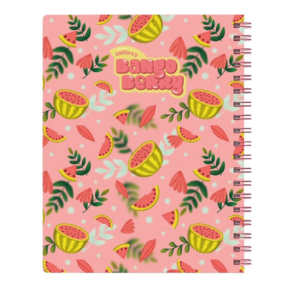 Caiet de notite cu separatoare si accesorii Bangobobs, Bangoberry, Piggy Pig