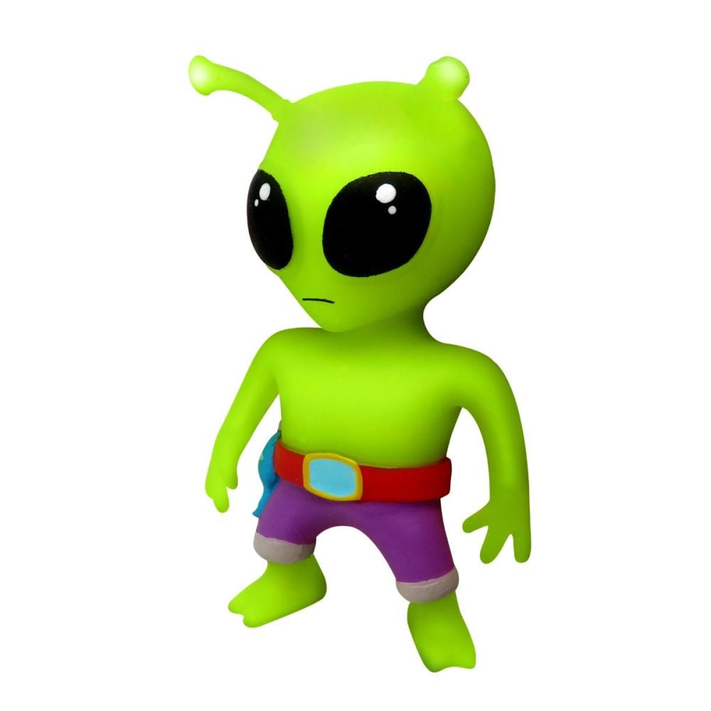 Figurina flexibila, Monster Flex, Stumble Guys, S2, Green Alien