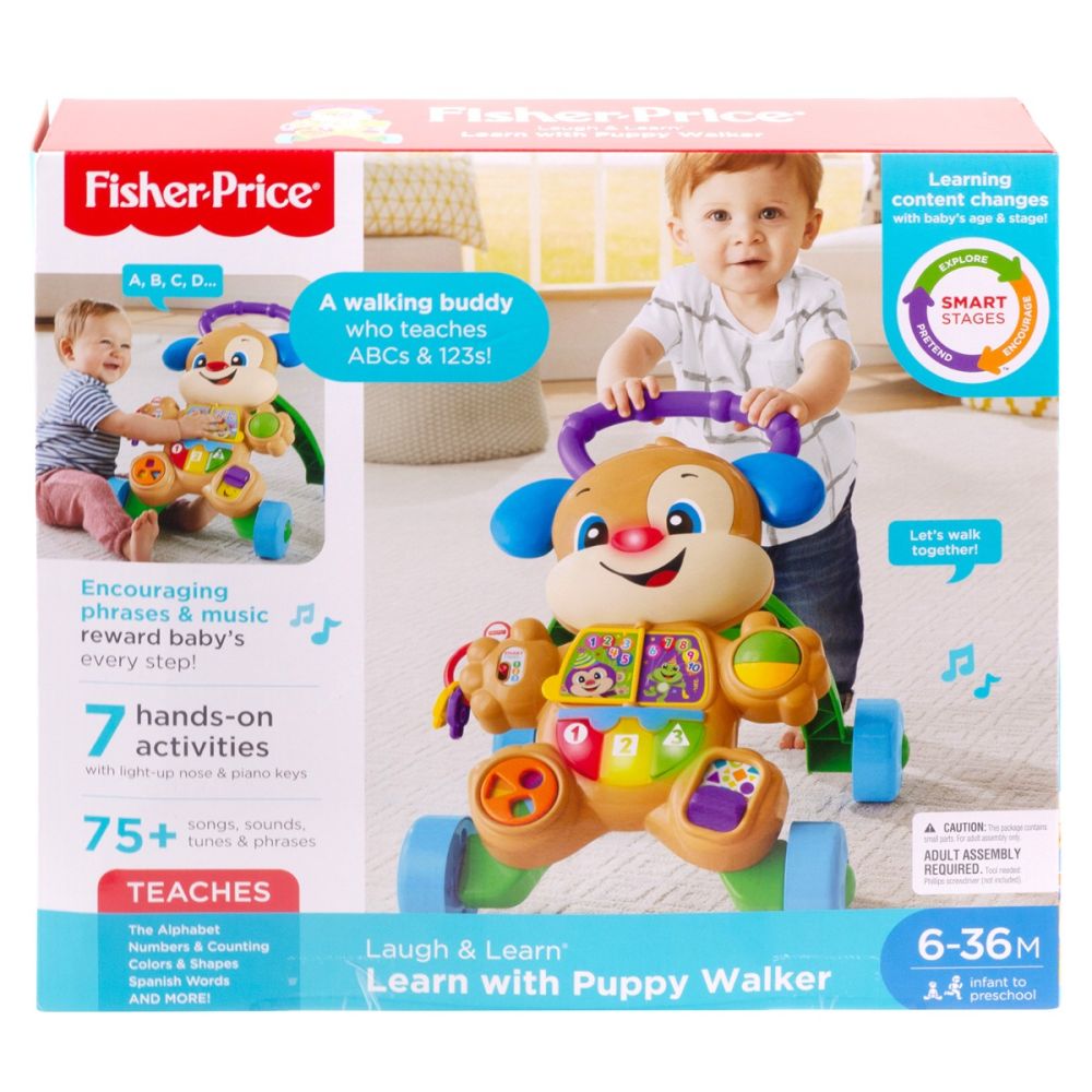 Antemergator cu activitati, Fisher Price, Catelusul, Lb Romana, GXR70