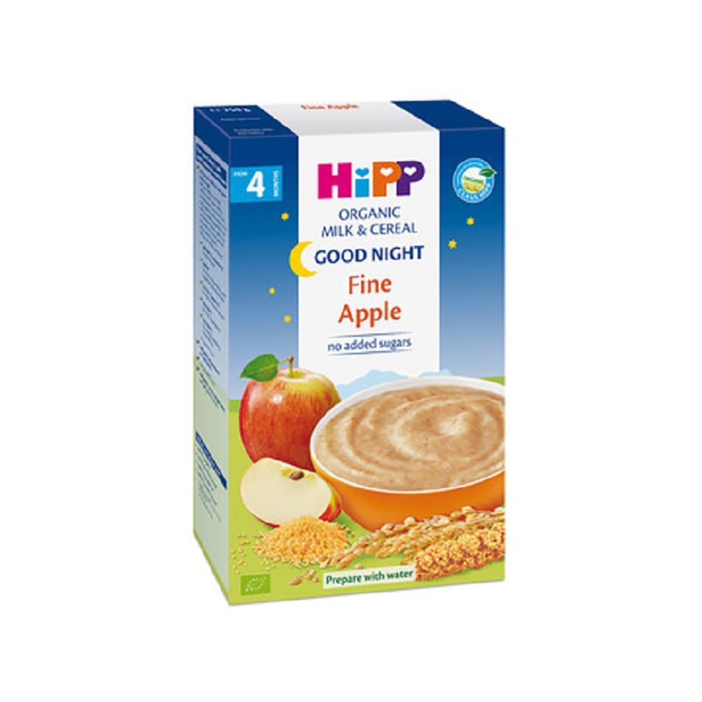Cereale cu mar Hipp Noapte buna, 250 g, 4 luni+