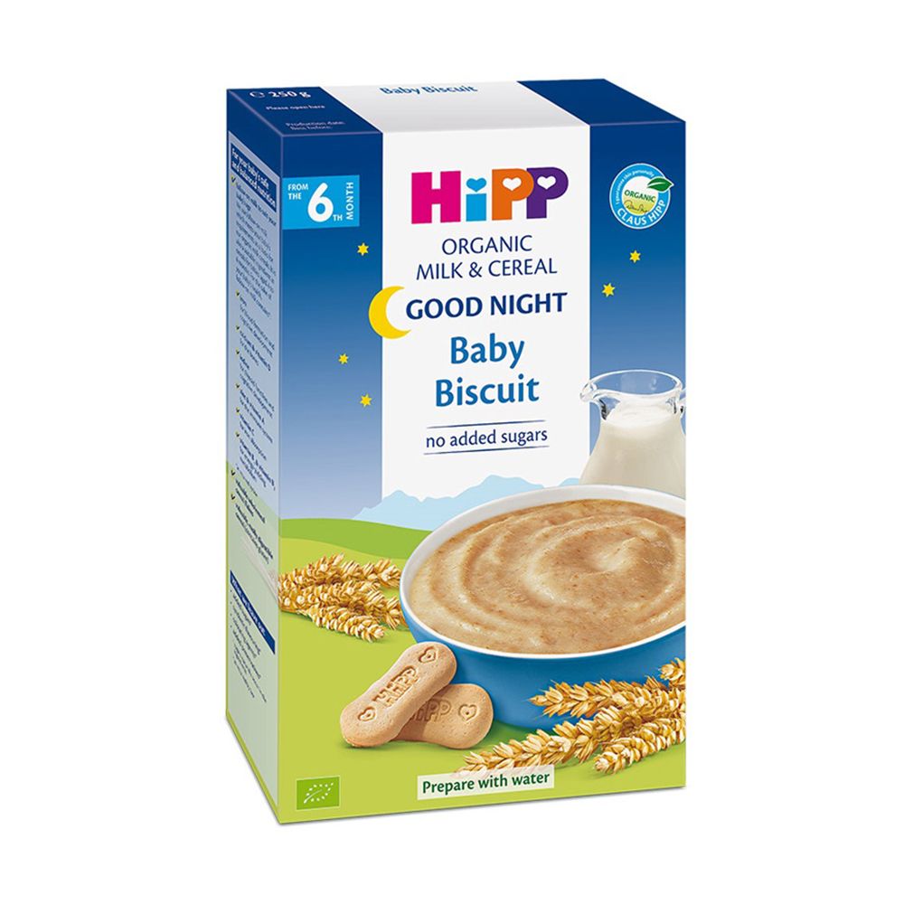 Cereale Hipp Noapte Buna Primul Biscuit Al Copilului 250 G 6 Luni Noriel